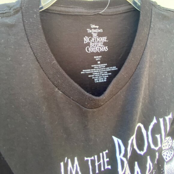 Nightmare Before Christmas Tee size Medium The Boogie Man T-shirt - Picture 7 of 7